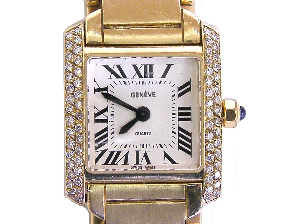 Appraisal: Rotary quartz ct lady's bracelet watch gm mm Rotary box