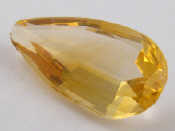 Appraisal: A loose polished citrine approx carats