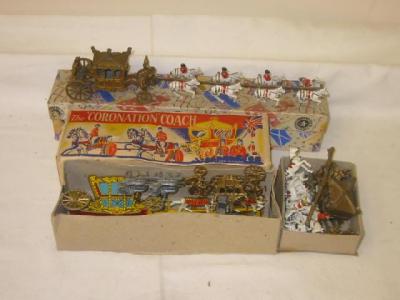 Appraisal: A Crescent Toys coronation coach No boxed F another ruinous