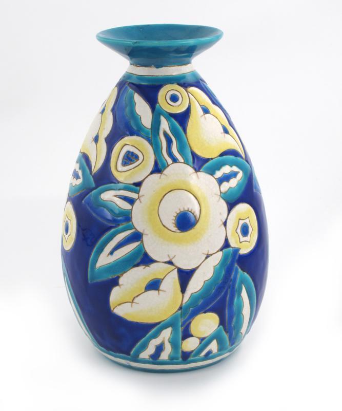 Appraisal: A Boch Freres Keramis Pottery vase