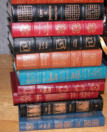 Appraisal: Assorted Easton Press Leather Bound Classics David Copperfield Tender is