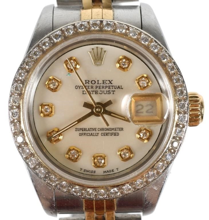 Appraisal: Classic Rolex Lady Datejust in K gold and stainless steel