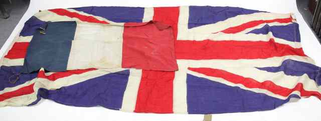 Appraisal: A large Union Flag cm x cm x and a