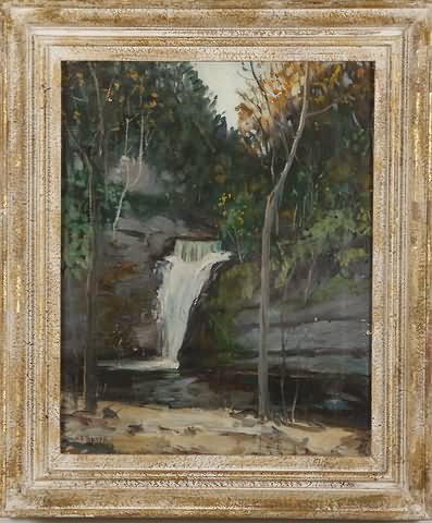 Appraisal: Buck Hill Falls oil on canvas x SLL W E