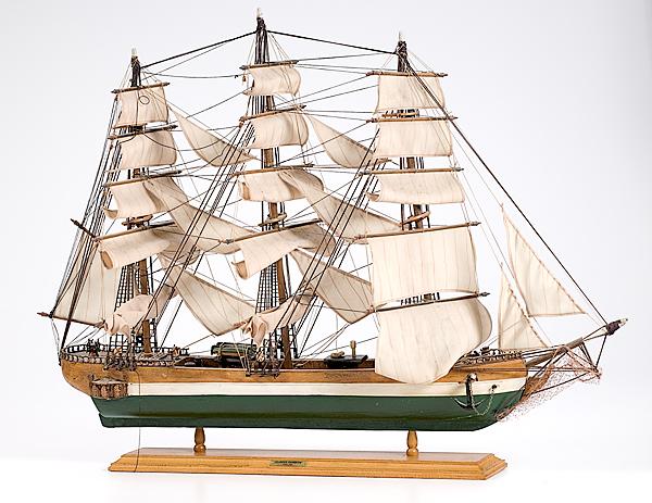 Appraisal: CLIPPER RAINBOW SHIP MODEL American th century A detailed ship