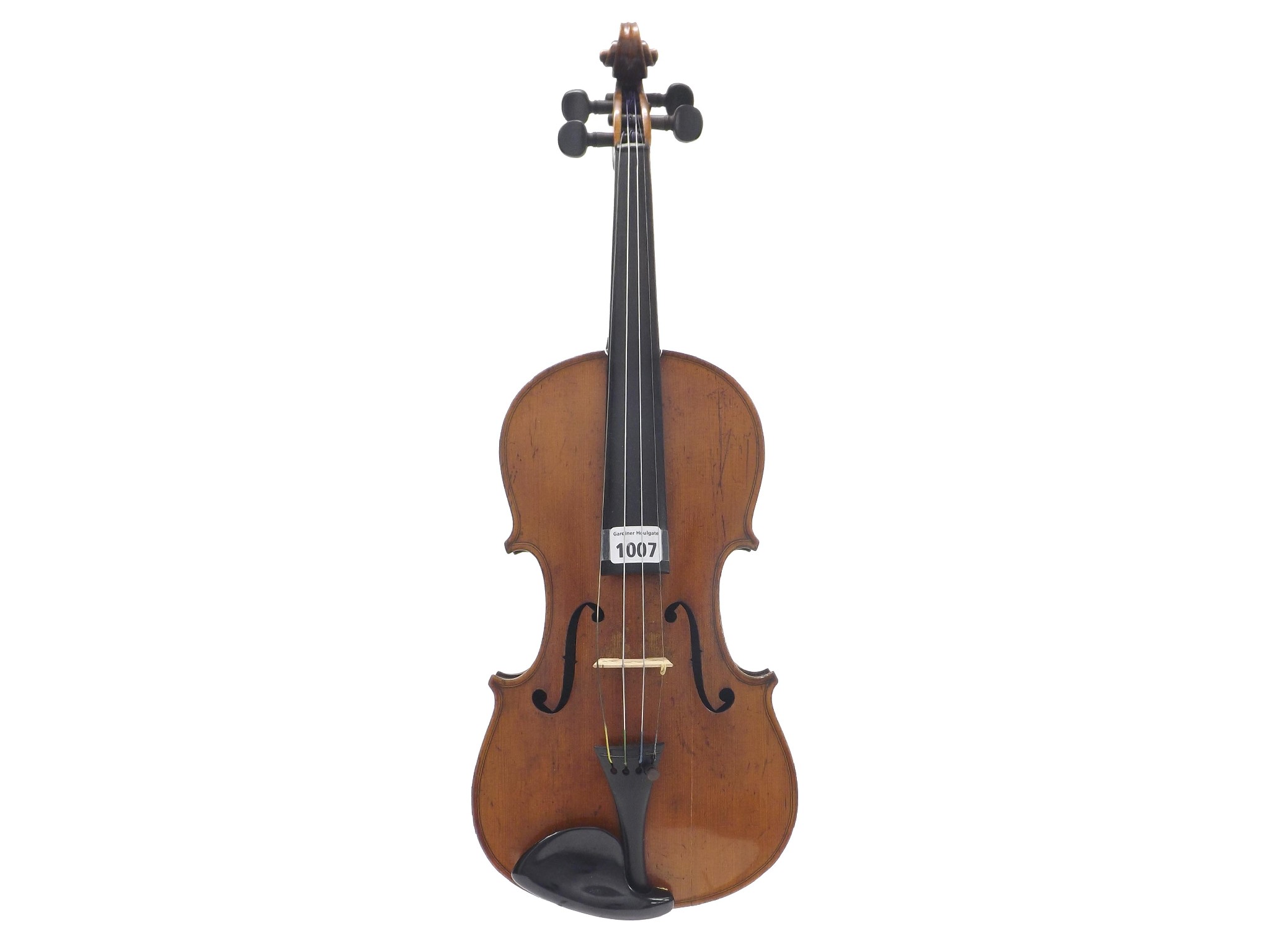 Appraisal: German violin labelled Manufactured in Berlin Special Copy of Antonio