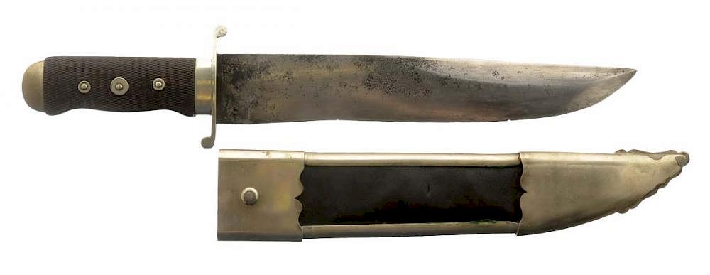 Appraisal: Philadelphia Bowie Knife by Shively Circa Among collectors of American