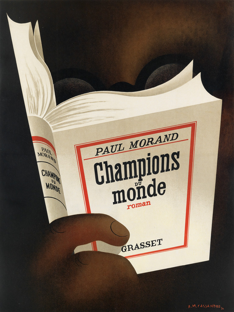 Appraisal: ADOLPHE MOURON CASSANDRE - CHAMPIONS DU MONDE x inches x