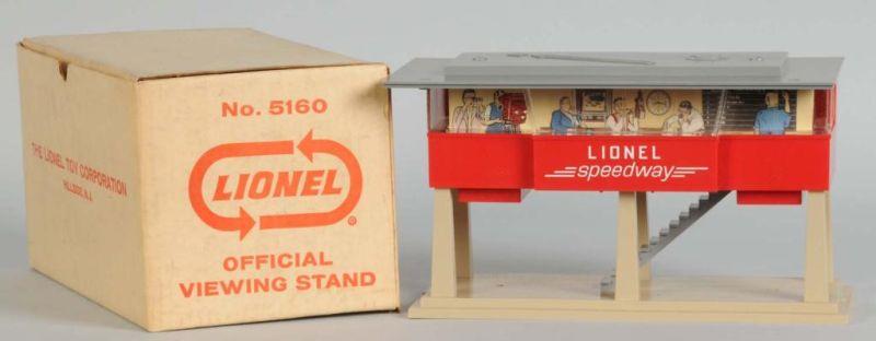 Appraisal: Lionel No O-Gauge Official Viewing Stand OB Description Post-war Includes