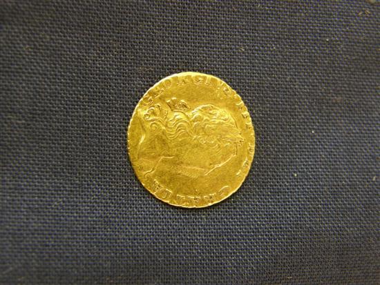 Appraisal: George III gold coin diameter mm grams