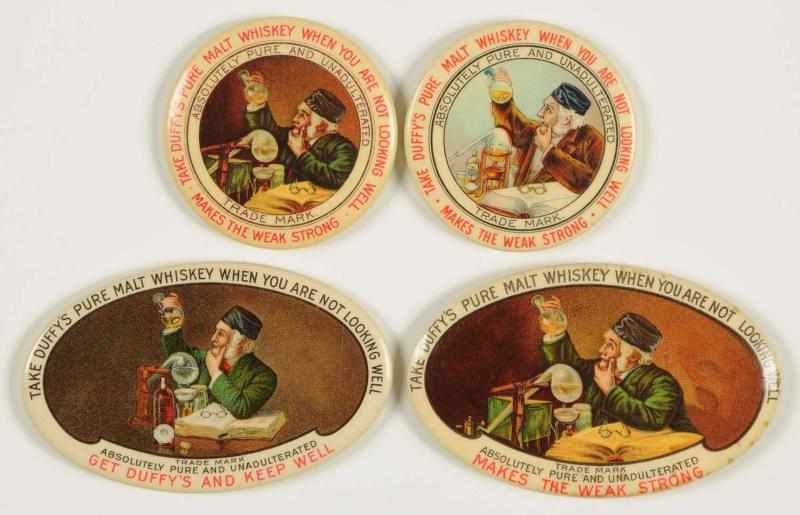 Appraisal: Lot of Duffy's Malt Whiskey Pocket Mirrors Condition Near Mint