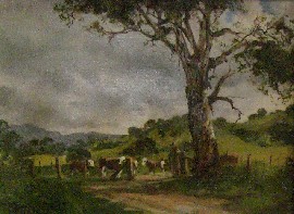 Appraisal: Kevin John Best born Approaching Storm near Adelong oil on