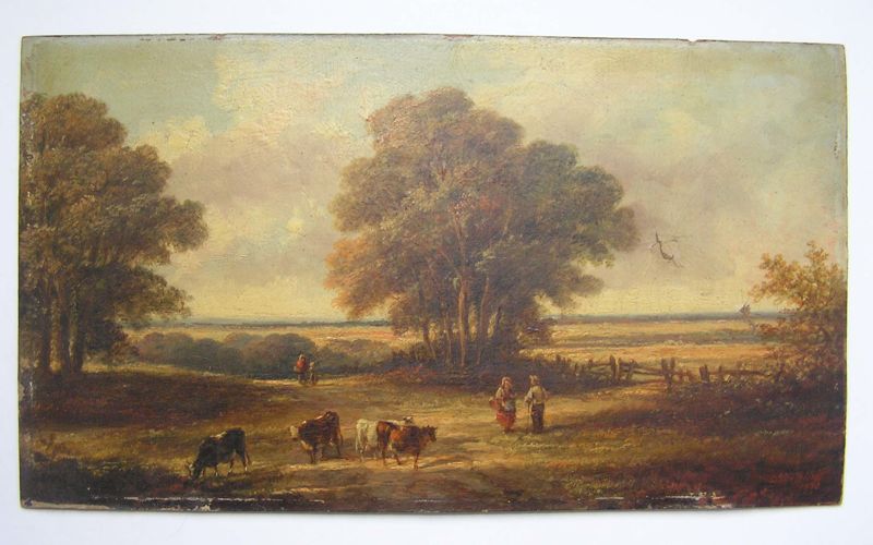 Appraisal: EDMUND AYLBURTON WILLISAmerican - Pastoral landscape Signed and dated lower