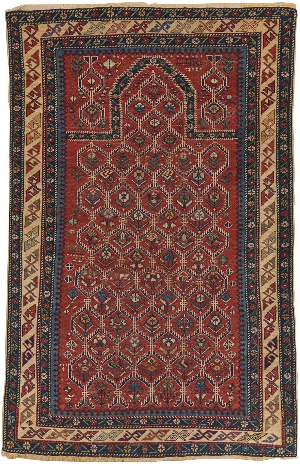 Appraisal: Marasalli Prayer Rug Caucasus late th century ft in x