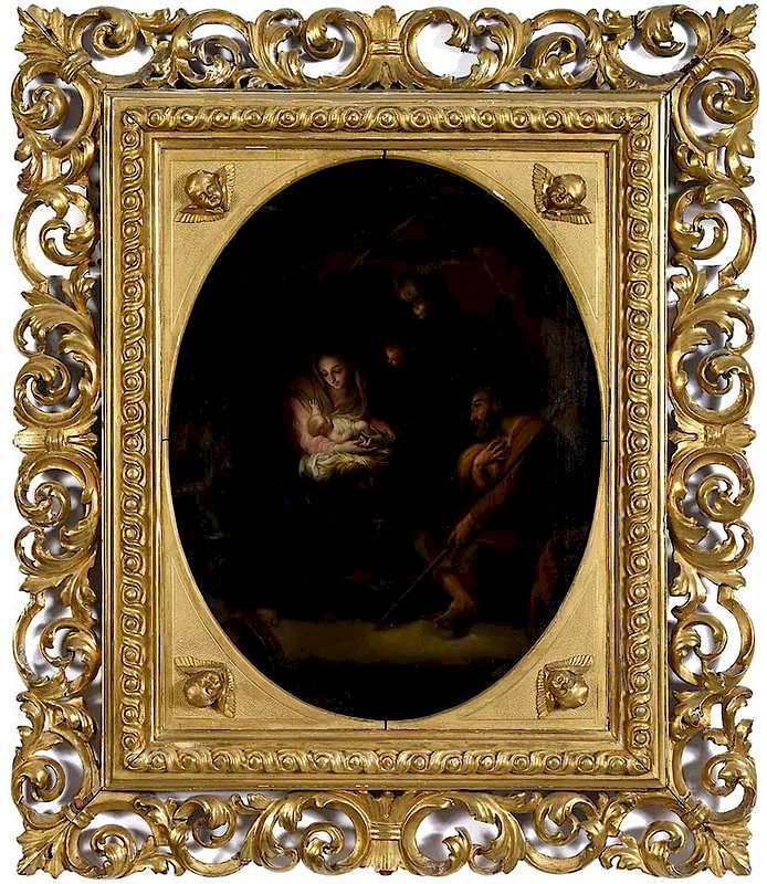 Appraisal: After Pompeo Girolamo Batoni Italian - The Nativity signed bottom