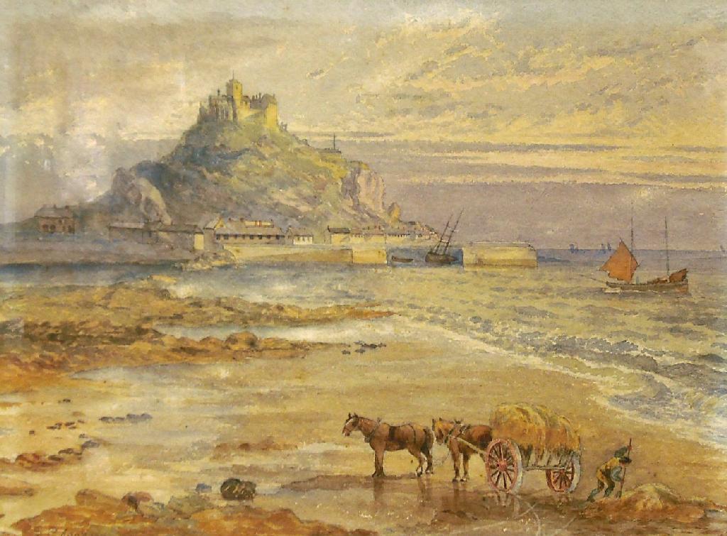 Appraisal: By Samuel Phillips Jackson RWS - - Saint Michael's Mount