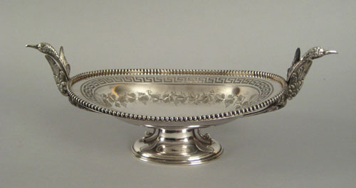 Appraisal: New York silver bowl ca by Ball Black Co with