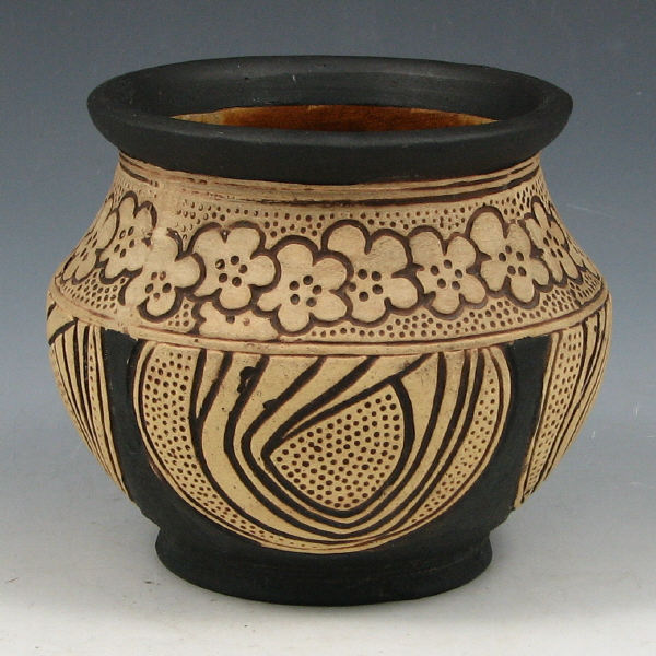 Appraisal: Weller Claywood pot Unmarked Mint wide by tall