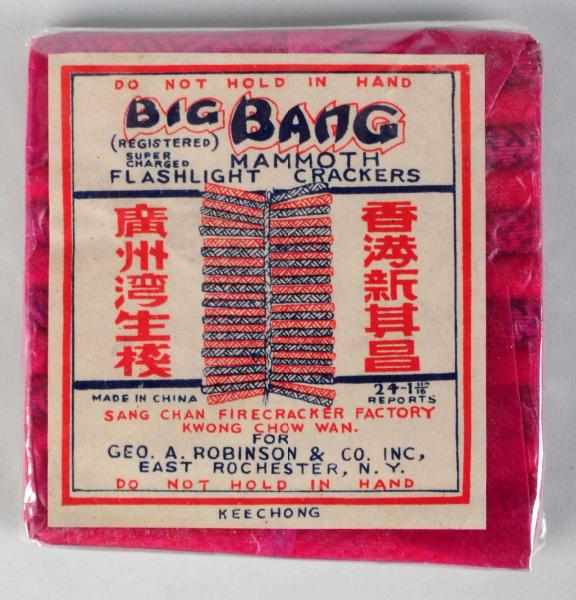 Appraisal: Big Bang -Pack - Firecrackers Class Manufactured by Sang Chan