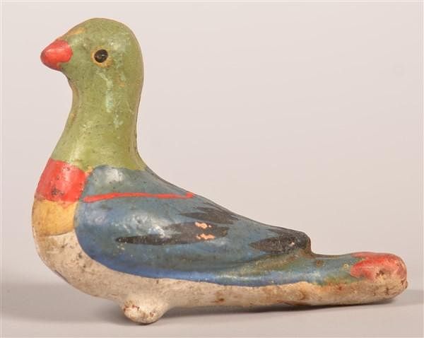 Appraisal: th Century Earthenware Bird Whistle th Century Earthenware Bird Whistle