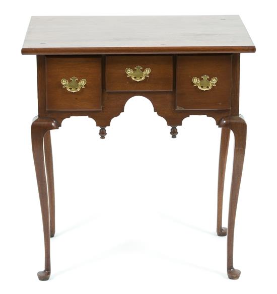 Appraisal: Sale Lot A Queen Anne Style Lowboy th century having