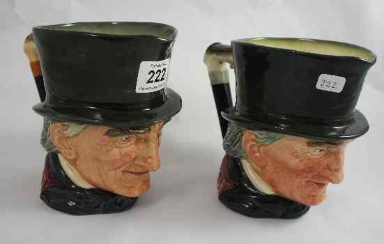 Appraisal: Royal Doulton Large Character Jugs John Peel D Variation and