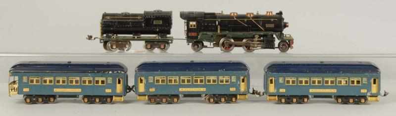 Appraisal: Lionel O-Gauge No E Passenger Train Set Description American Pre-war