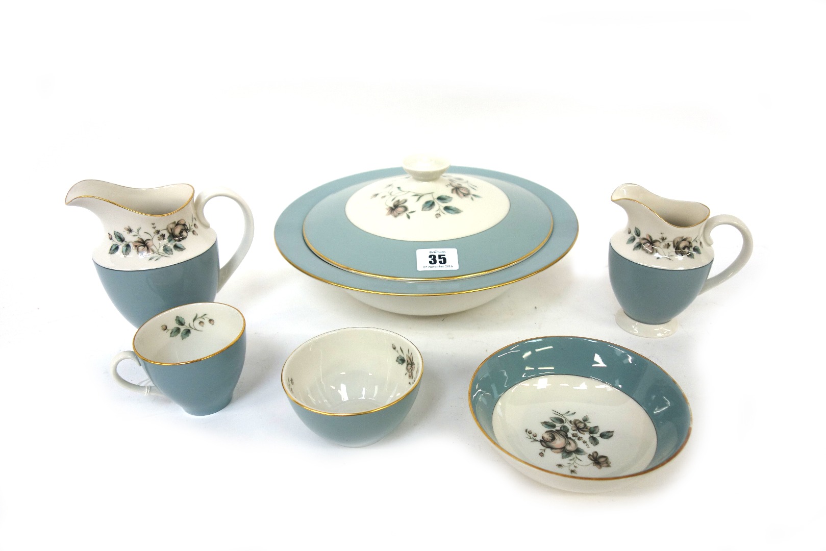 Appraisal: An extensive Royal Doulton Rose Elegans tea coffee and dinner