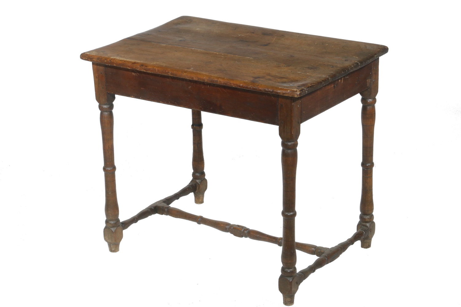 Appraisal: RECTANGULAR TOP TAVERN TABLE th c tavern table with well