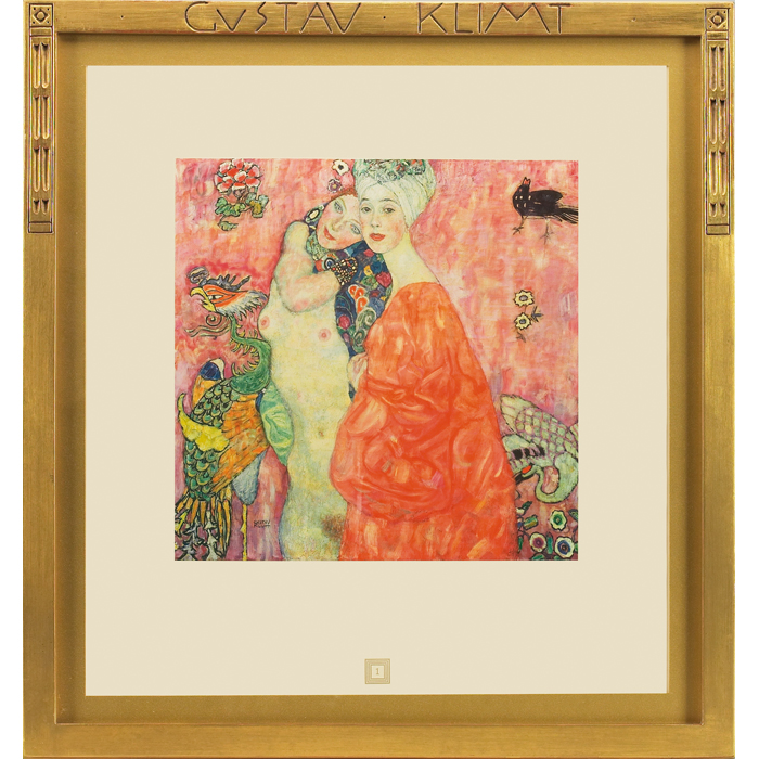 Appraisal: Gustav Klimt Austrian - from the second edition ''Le Amiche