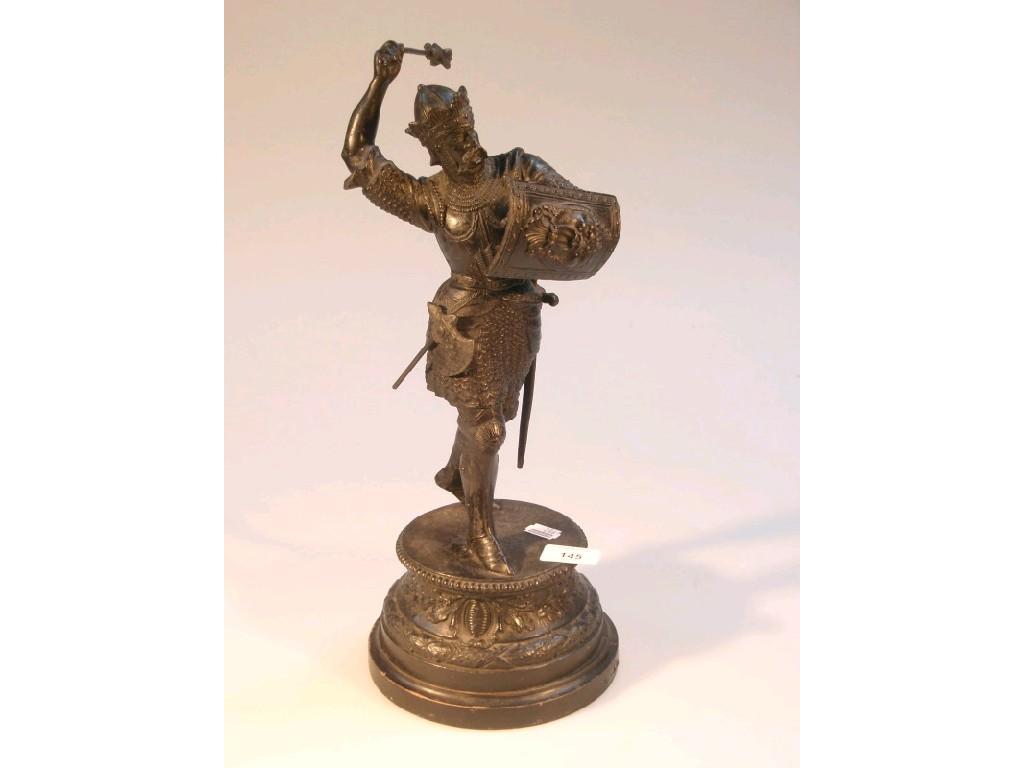 Appraisal: A late thC French spelter figure believed to be Henry