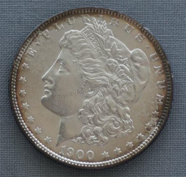 Appraisal: Silver - In very nice near brilliant uncirculated condition with