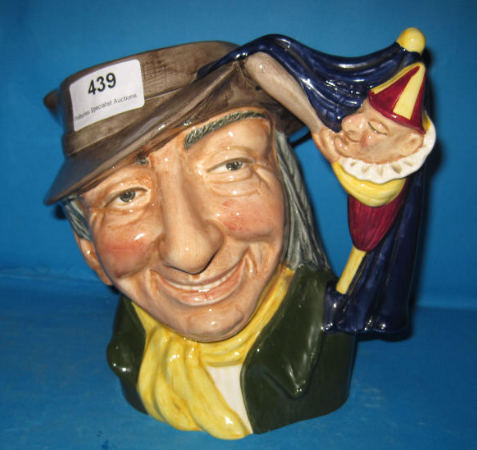 Appraisal: Royal Doulton Large Character Jug Punch and Judy Man D