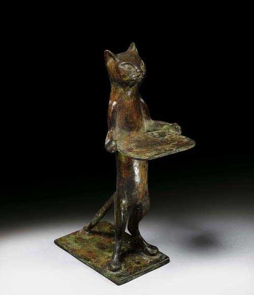 Appraisal: GIACOMETTI DIEGO Stampa - Paris Le Chat Ma tre-d'h tel