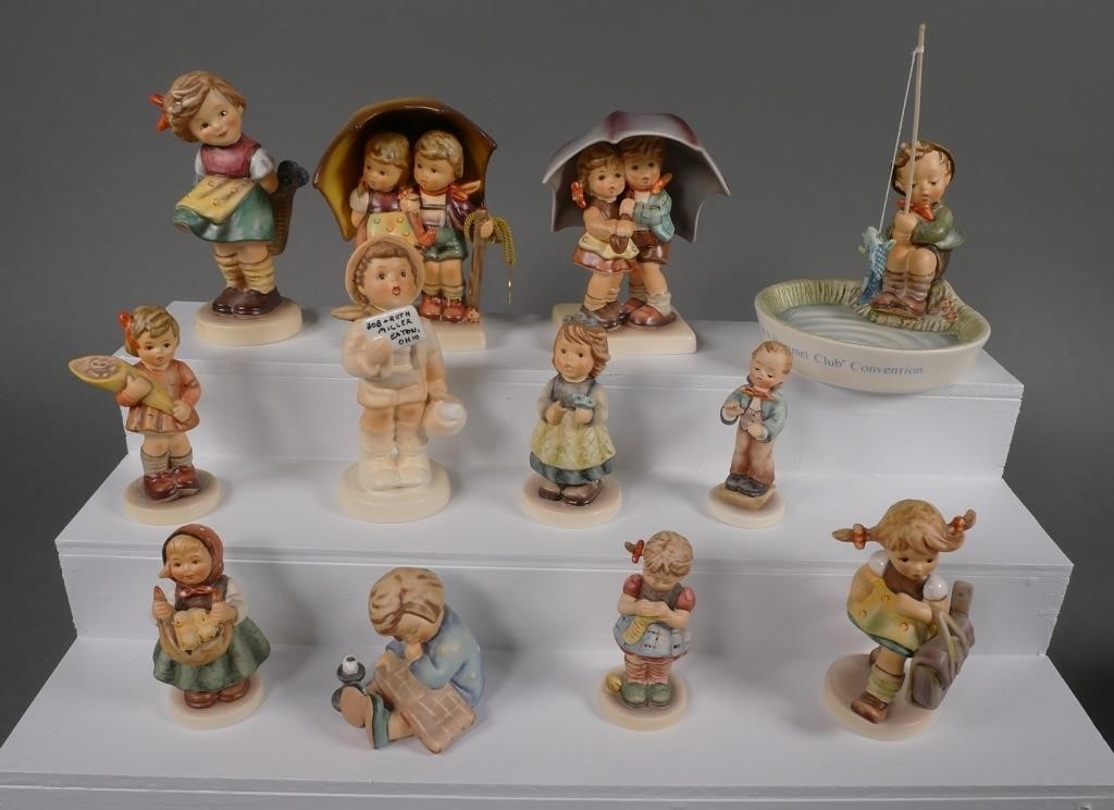 Appraisal: Collection of Hummel figurines TMK- Hummels included A Free Flight