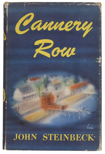 Appraisal: STEINBECK JOHN Cannery Row vo first binding in buff cloth