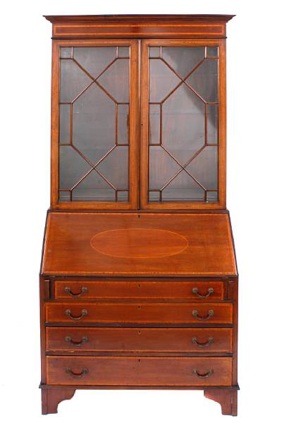 Appraisal: An American late Federal secretary desk height ft in width