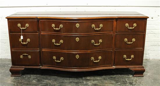 Appraisal: Sale Lot A George III Style Mahogany Chest of Drawers