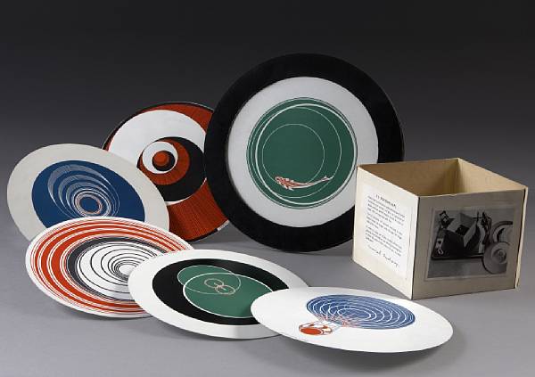 Appraisal: Marcel Duchamp French - Rotoreliefs Optical Discs S - The