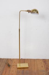 Appraisal: Koch and Lowy Brass Floor Lamp Koch and Lowy articulating