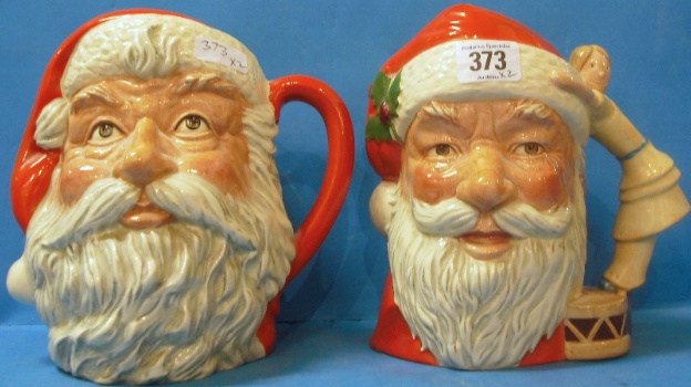 Appraisal: Royal Doulton Large Character Jugs Santa Claus D seconds And