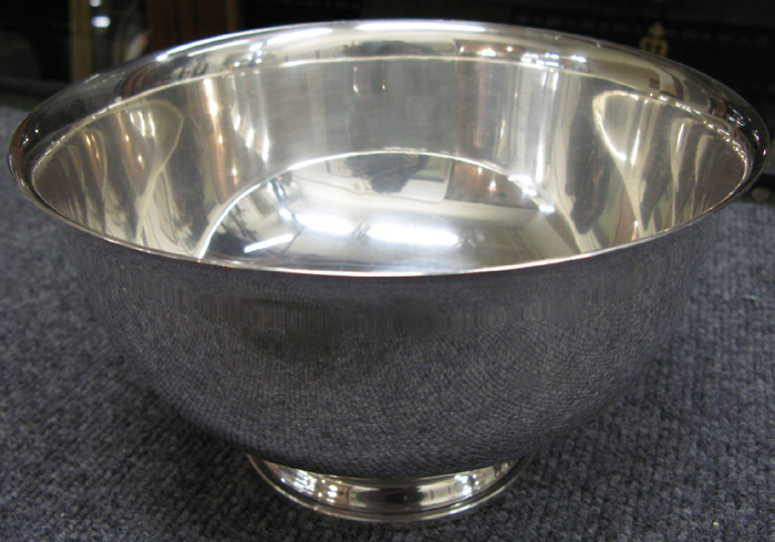 Appraisal: AMERICAN STERLING SILVER CENTER BOWL by Frank M Whiting Co