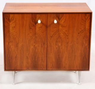 Appraisal: GEORGE NELSON FOR HERMAN MILLER ROSEWOOD CABINET GEORGE NELSON -