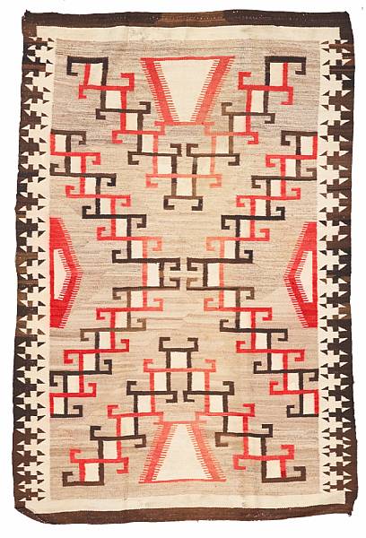 Appraisal: A Navajo rug size approximately ft in x ft in