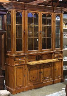 Appraisal: Large French Provincial style Drexel Heritage secretary having a molded