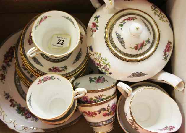 Appraisal: Paragon Tree of Life Part Tea Service comprising Tea Cups