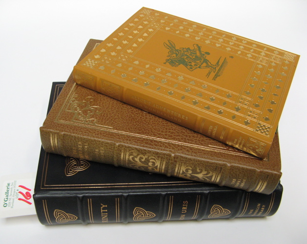 Appraisal: TWENTY COLLECTIBLE LEATHER BOUND BOOKS in limited edition c late