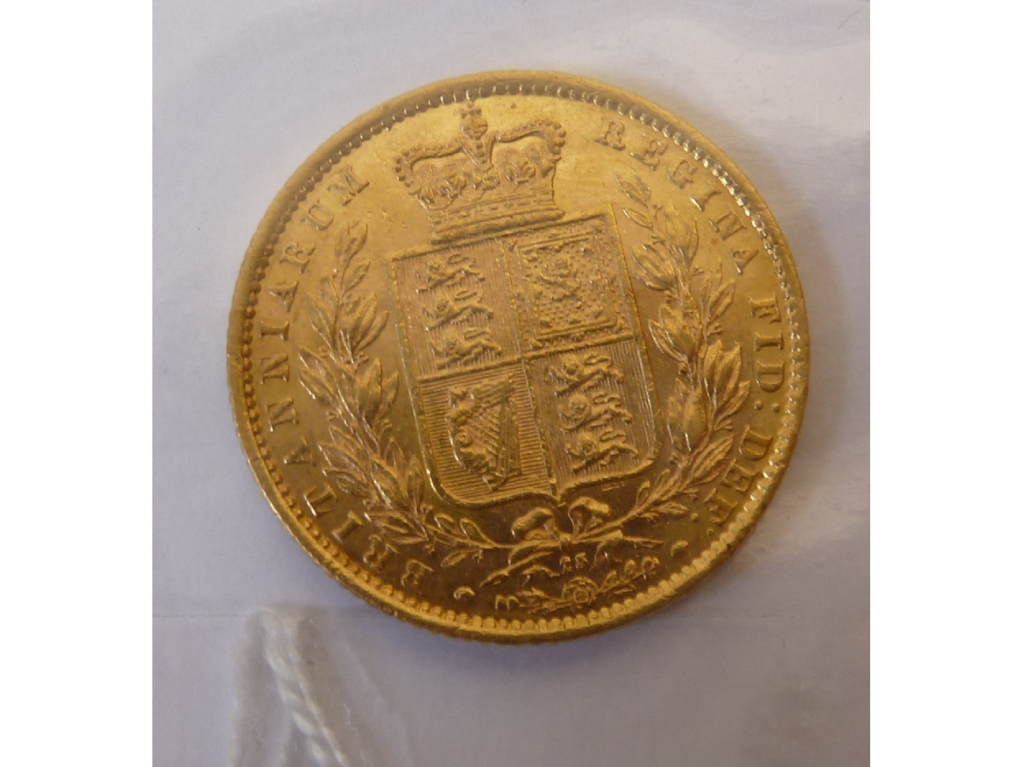 Appraisal: A QUEEN VICTORIA GOLD SOVEREIGN very fine