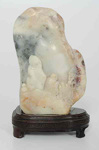 Appraisal: Chinese Scholar's Rock China A small hardstone scholar's rock with