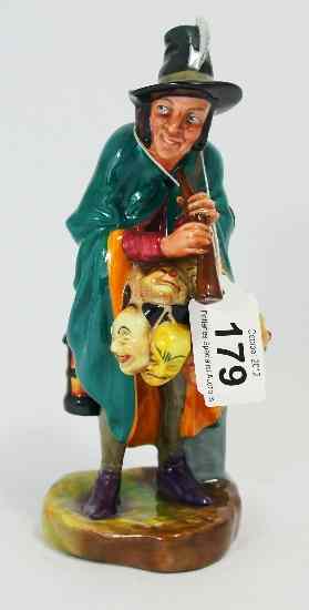 Appraisal: Royal Doulton Figures Mask Seller HN